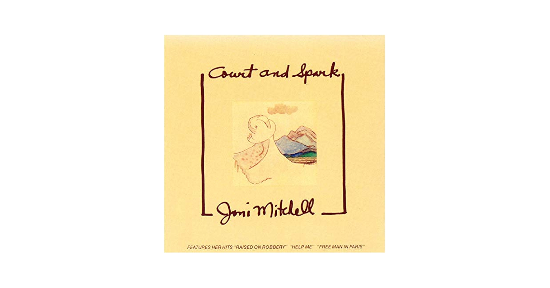 Joni Mitchell / Court And Spark UK盤LP Court And Spark (Green LP) | Rhino Official Store